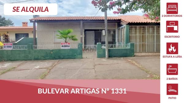 Alquiler / Bv. Artigas 1331